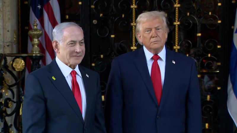 Live Updates: Trump Engages with Netanyahu in Florida Following Discussions with Zelensky